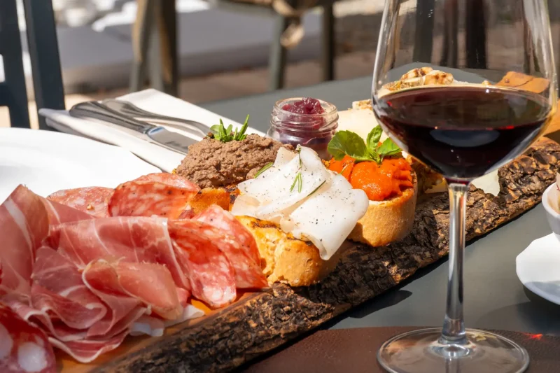 Degustazione salumi e formaggi toscani