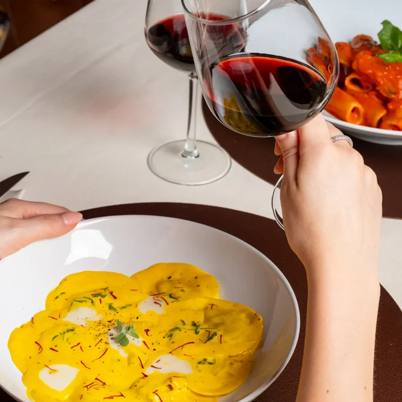 Osteria della Fratta - Agnolotti e Paccheri