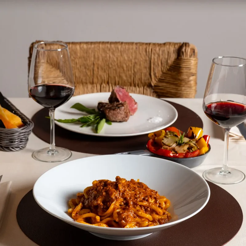Osteria della Fratta - Pici, Filetto e Giardino Verdure